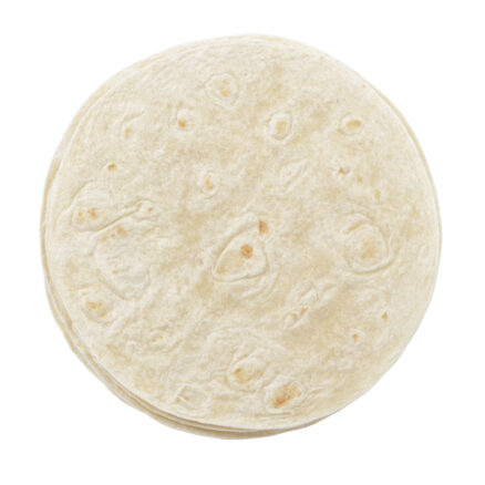 Soft, thin tortilla, 30cm length made from wheat flour. Tortillas in frozen form easily stored and defrost within 30 to 45 seconds when heated. Ideal for burritos when filled with any ingredient you desire.