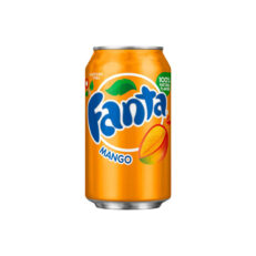 Aromatic mango flavored carbonated soft drink. A mix of a sweet and naturally fresh taste without caffeine.