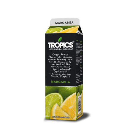 Margarita frozen beverage mix made of tangy flavorful lemons and limes. All-natural ingredients, no artificial colors or flavors, no preservatives or HFCS.