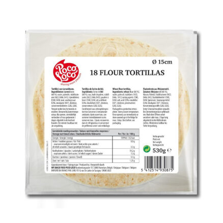 Wheat Flour Tortilla 15cm (6") Ambient