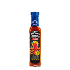 A traditional Caribbean recipe using a super fiery blend of Habanero, Scotch Bonnet and Jolokia peppers for a delicious hot and spicy Encona flavor. Perfect addition to meat, fish or vegetables.