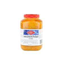 Peri Peri Sauce is a hot sauce made using Peri Peri or African Bird’s eye, filled with the taste of sun-ripened lemons and fresh herbs. Ideal for salads, seafood and meat, with rich and very aromatic flavor.