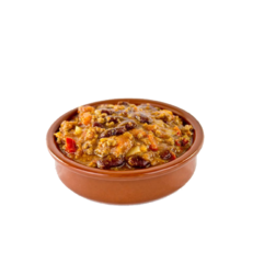 Hot and spicy Chilli con Carne in Mexican recipe with a satisfying sense of home cooked meal. The ideal comfort food, ready to eat along with rice, nachos or baked potatoes.