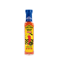 Extra hot sauce, free from added MSG (gluten free). Vegetarian and vegan friendly.