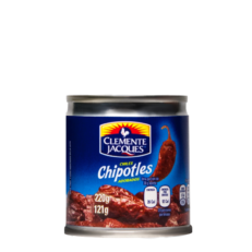Smoked chipotle peppers in adobo with spices, vinegar and tomato sauce. Strong aroma and mildly hot and smoked flavor is the perfect addition to your dishes.