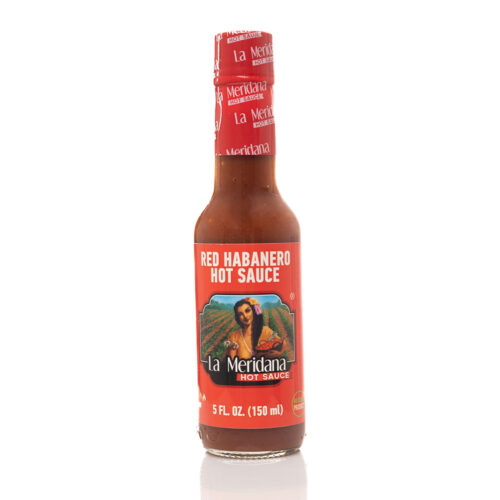 La Meridana Κόκκινη καυτερή σάλτσα Habanero 12x150ml
